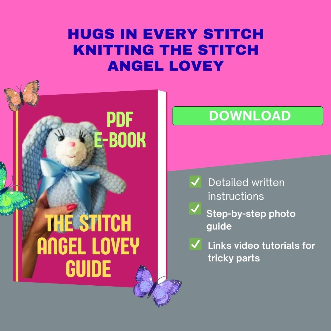 How to Master Knitting Angel Snuggler Lovey Pattern