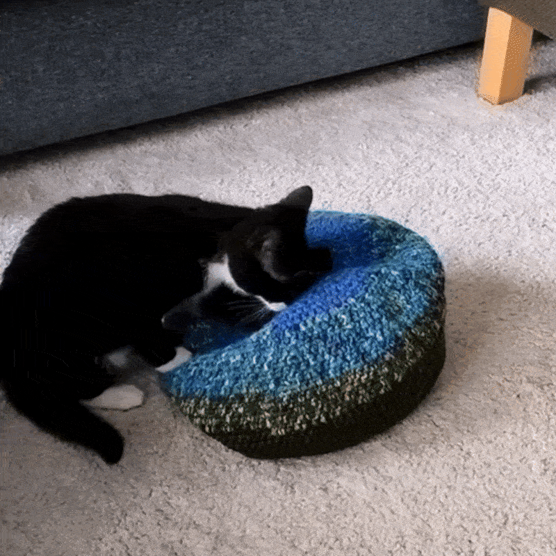 3-in-1 Crochet Cat Bed Pattern Bundle